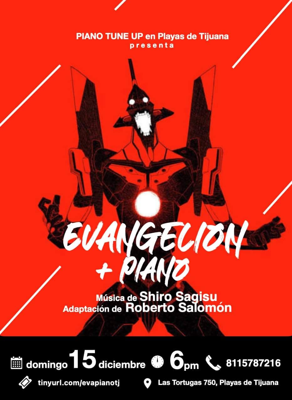 Evangelion + Piano en Tijuana 2024