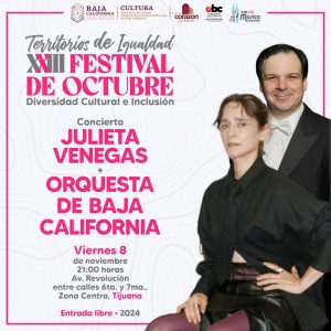 Julieta Venegas y la Orquesta de Baja California en Tijuana 2024