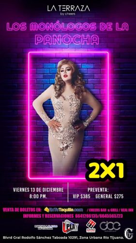 Monólogos de la Panocha en Tijuana 2024