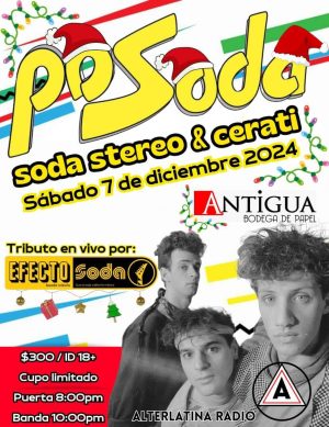 Posada Soda Stereo & Cerati en Tijuana 2024