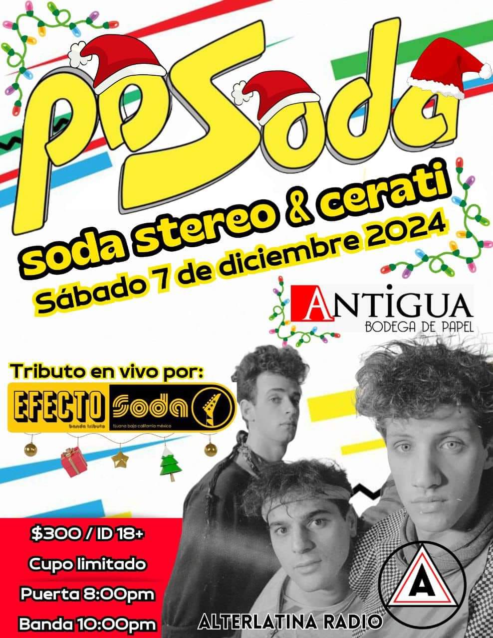 Posada Soda Stereo & Cerati en Tijuana 2024