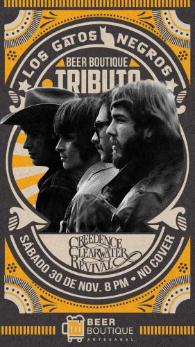 Tributo a Creedence Clearwater Revival en Tijuana 2024