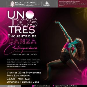 Uno Dos Tres Encuentro de Danza Contemporánea en Mexicali 2024