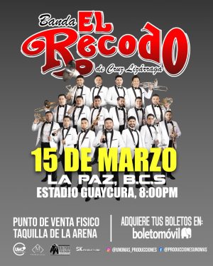 Banda El Recodo en La Paz BC 2025