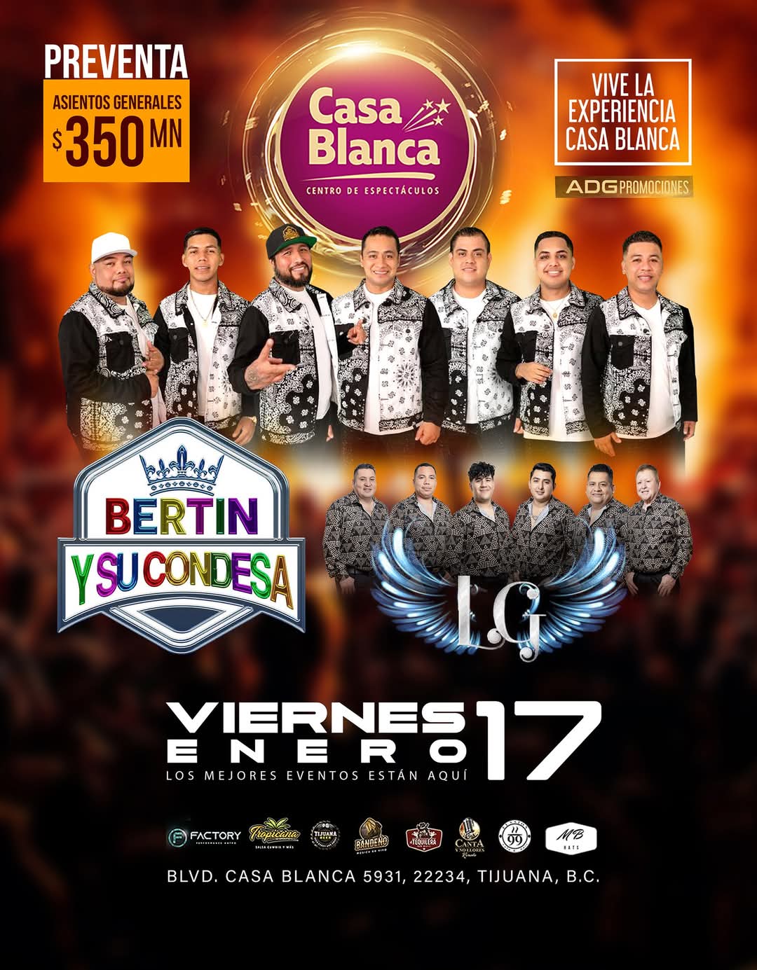 Bertín y su Condesa en Tijuana 2025