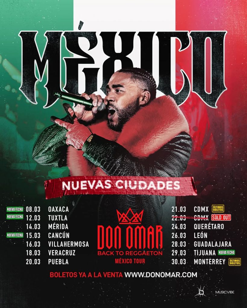 Don Omar gira México 2025