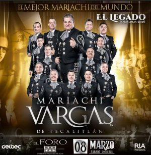 Mariachi Vargas de Tecalitlán en Tijuana 2025