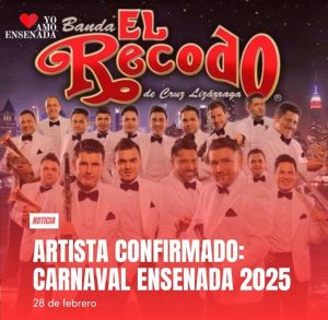 Banda El Recodo en el Gran Carnaval de Ensenada 2025