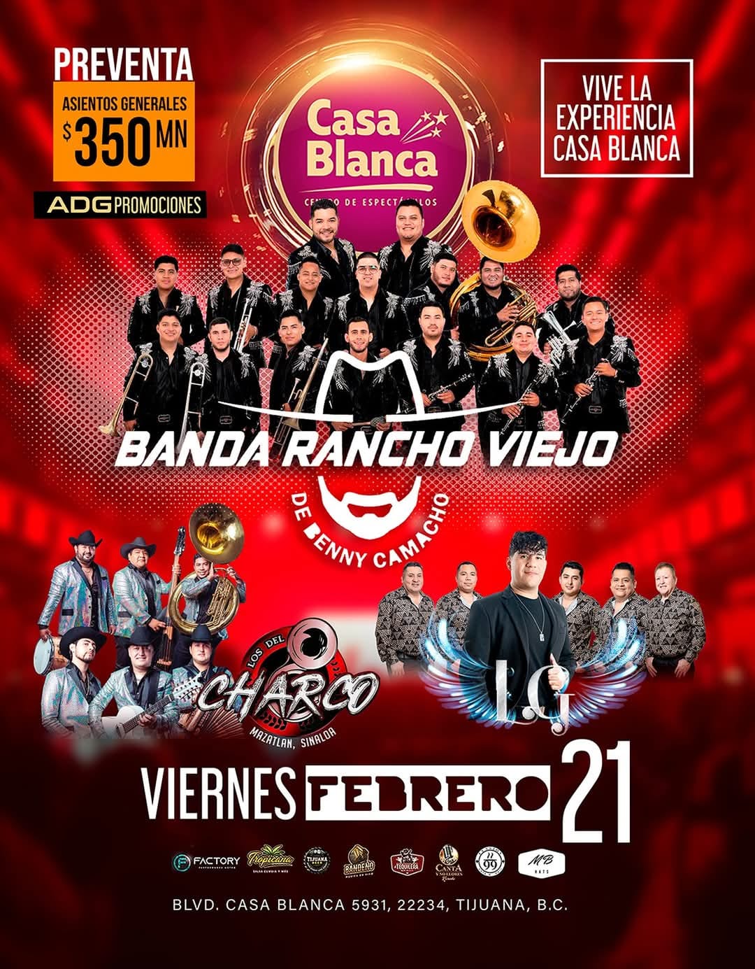 Banda Rancho Viejo en Tijuana 2025