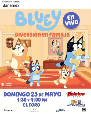 Bluey en Vivo en Tijuana 2025