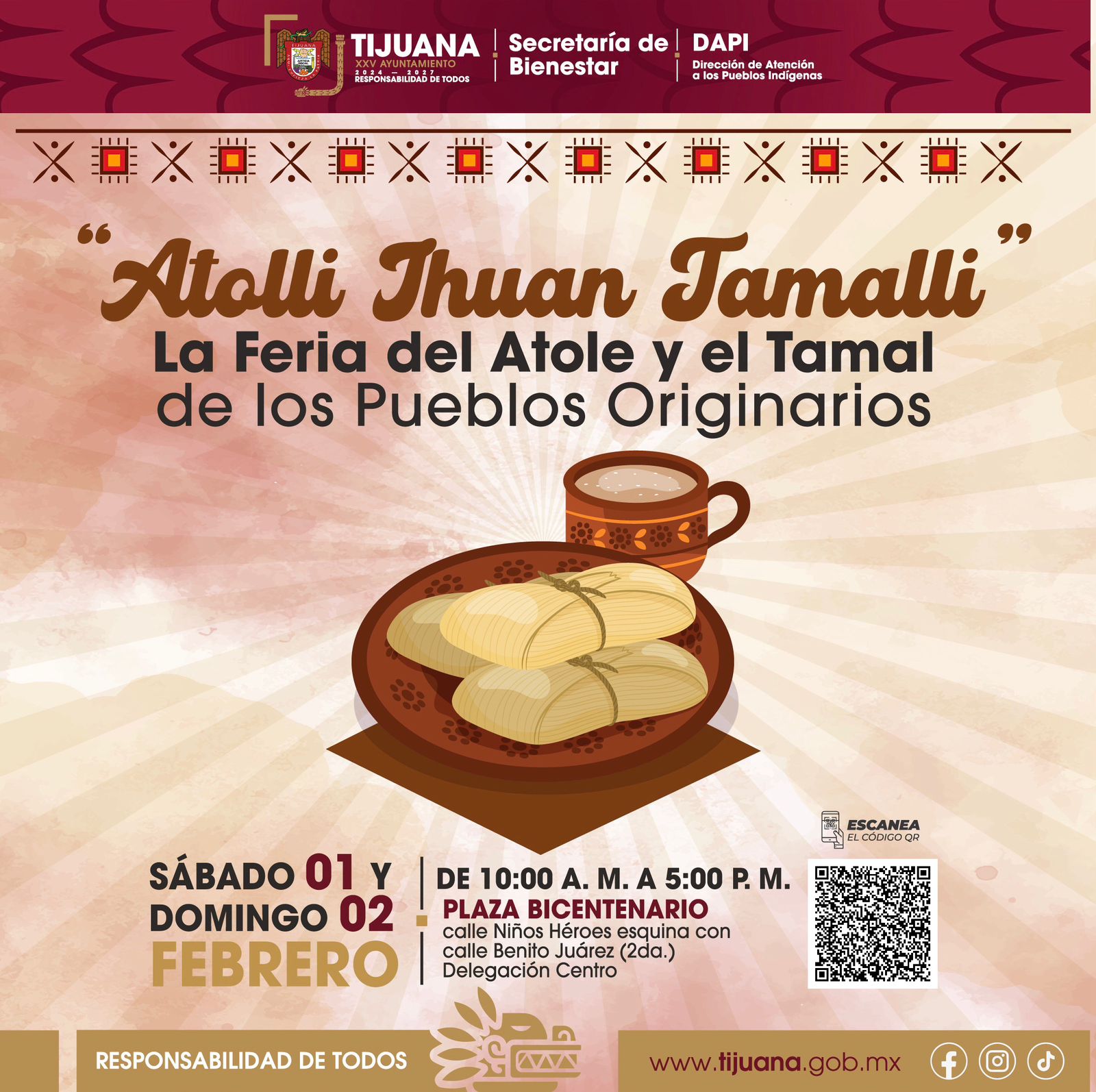 La Feria del Atole y el Tamal en Tijuana 2025