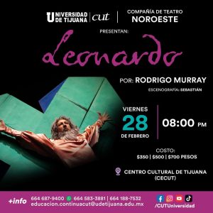 Obra de teatro Leonardo en Tijuana 2025