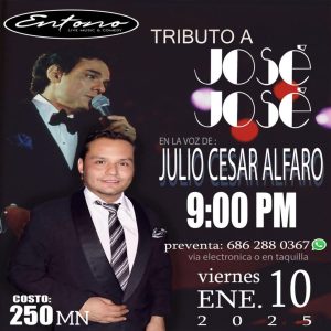 Tributo a José José en Tijuana 2025