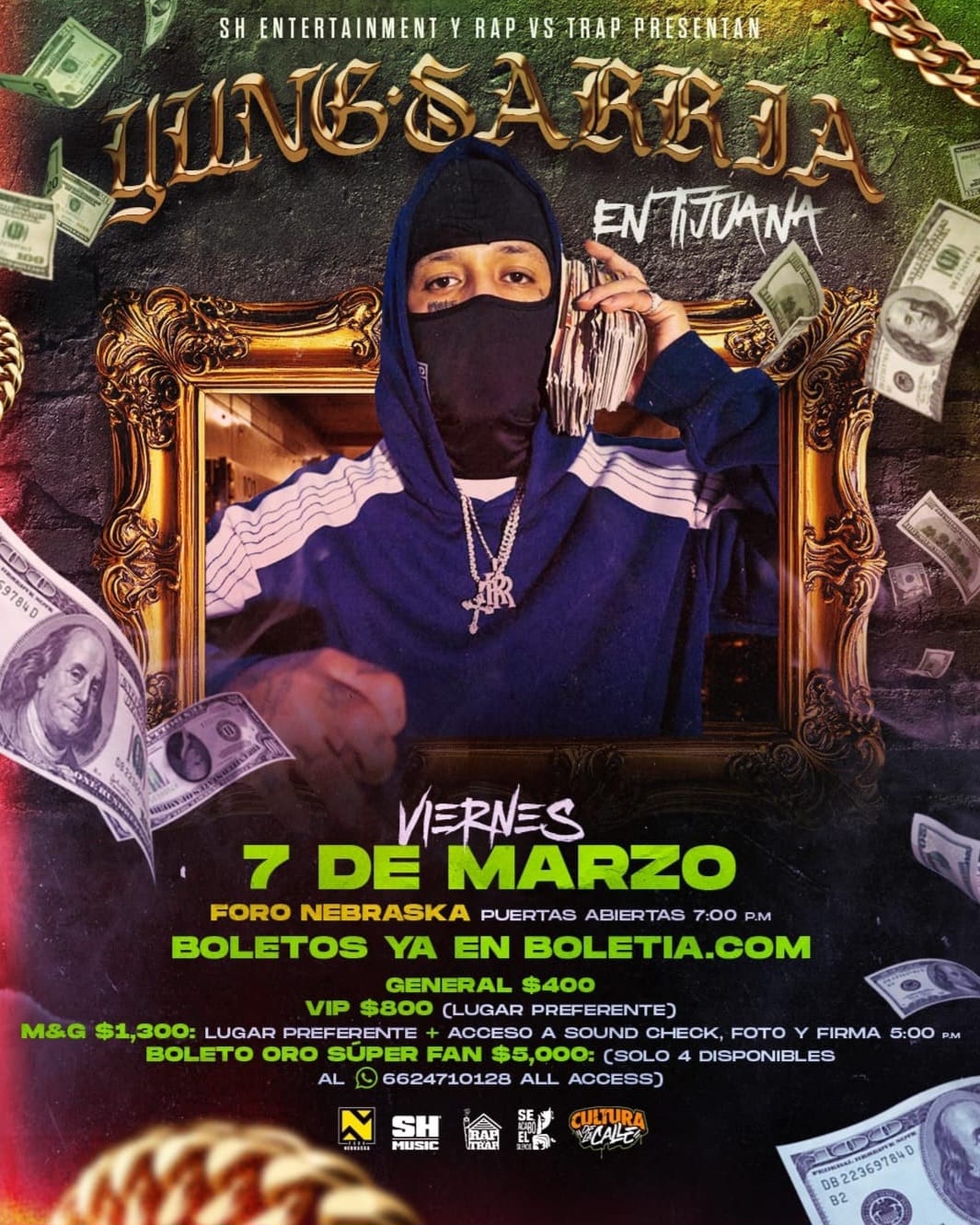 Yung Sarria en Tijuana 2025