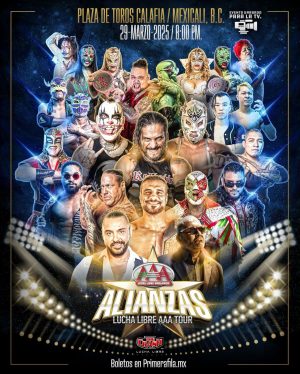 Lucha Libre AAA en Mexicali 2025