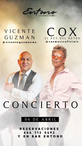 COX y Vicente Guzmán en Tijuana 2025