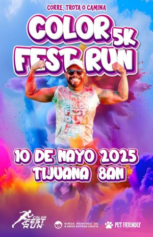 Color 5K Fest Run Tijuana 2025