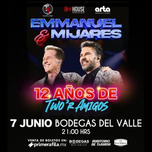 Emmanuel y Mijares en Valle de Guadalupe 2025