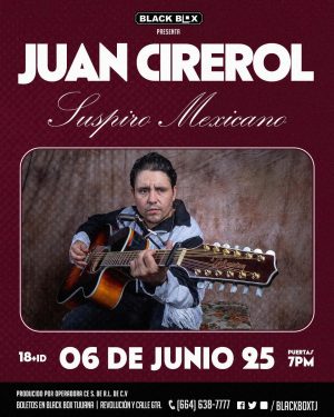 Juan Cirerol en Tijuana 2025