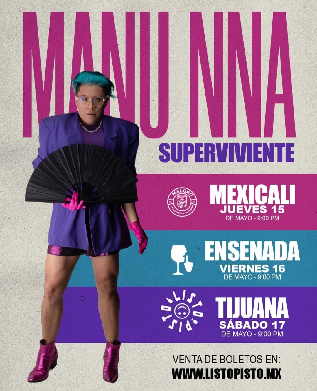 Manu NNa en Tijuana 2025