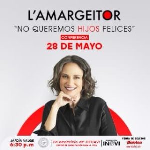 No queremos hijos felices con L'Amargeitor en Tijuana 2025