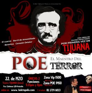 POE El Maestro del Terror en Tijuana 2025