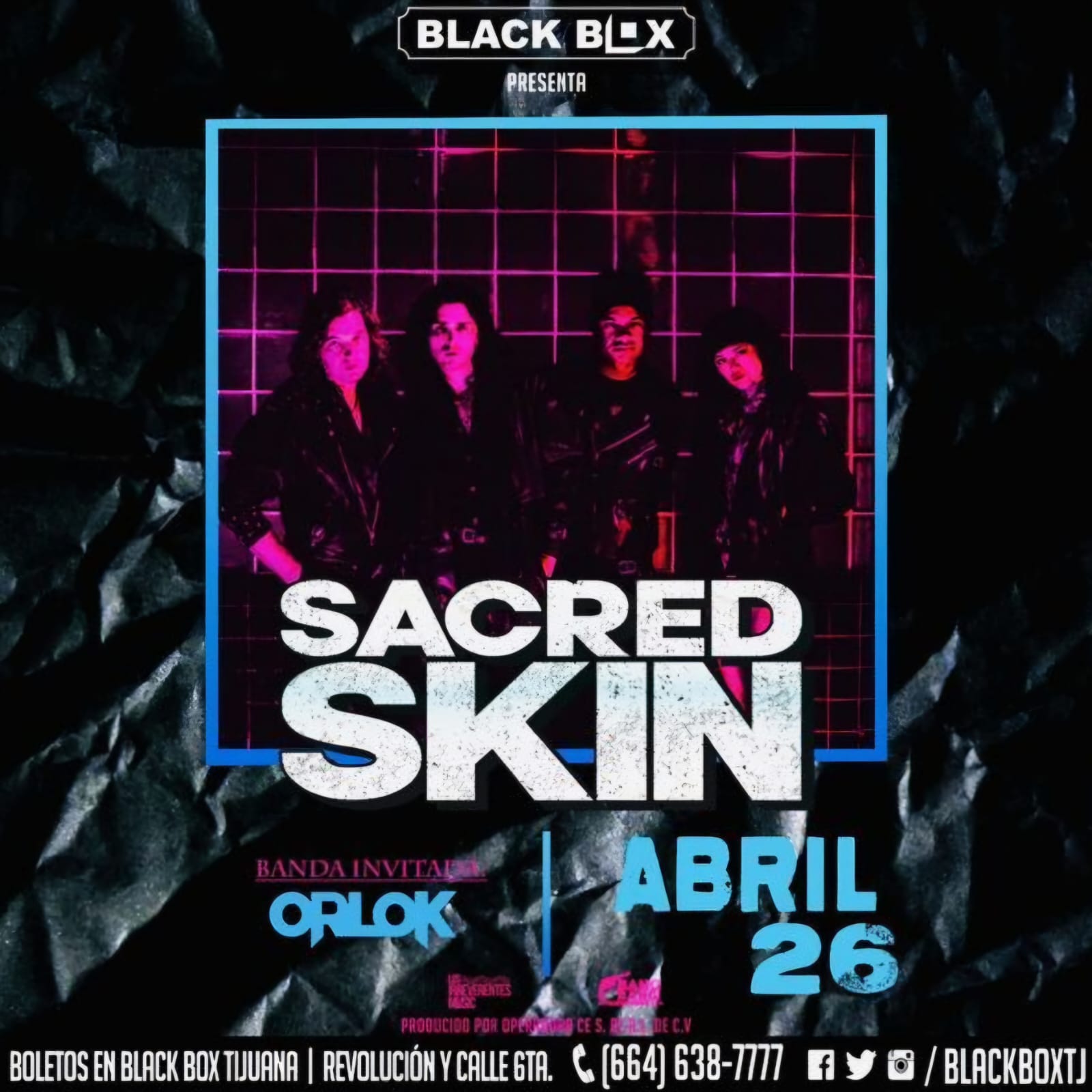 Sacred Skin en Tijuana 2025