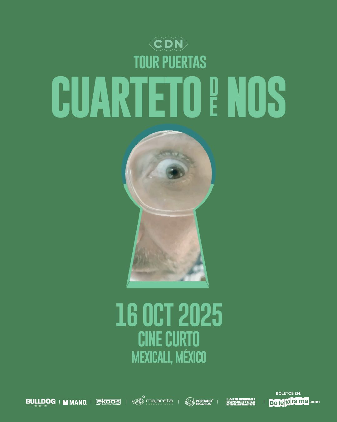 Cuarteto de Nos en Mexicali 2025