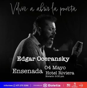 Edgar Oceransky en Ensenada 2025