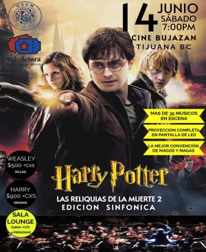 Harry Potter Edición Sinfónica en Tijuana 2025