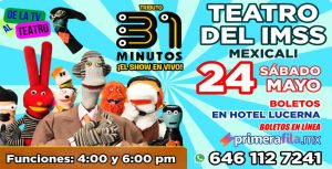 Tributo 31 Minutos en Mexicali 2025