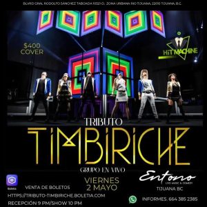 Tributo a Timbiriche en Tijuana 2025