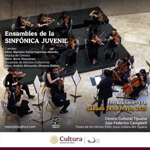 Ensamble de la Sinfónica Juvenil en Tijuana 2025