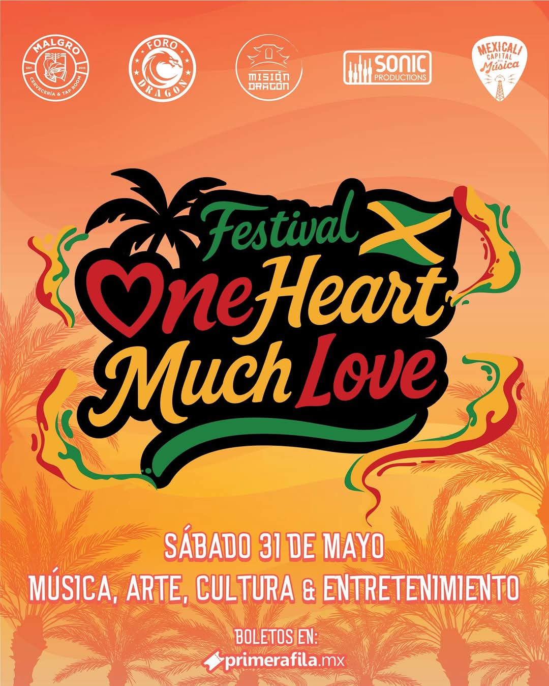 Festival One Heart Much Love en Mexicali 2025
