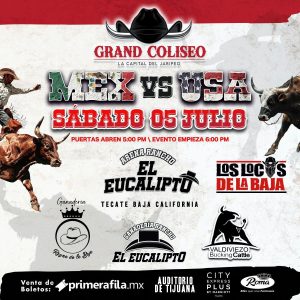 Grand Coliseo La Capital del Jaripeo en Tecate 2025