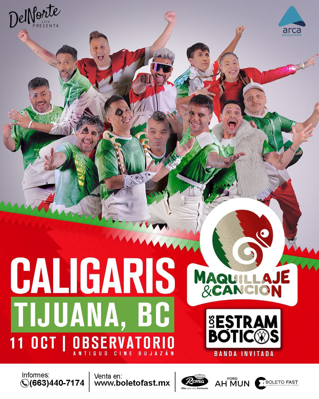 Los Caligaris en Tijuana 2025