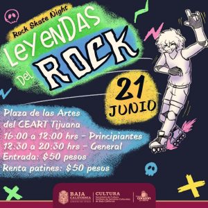 Rock Skate Night Leyendas del Rock en Tijuana 2025