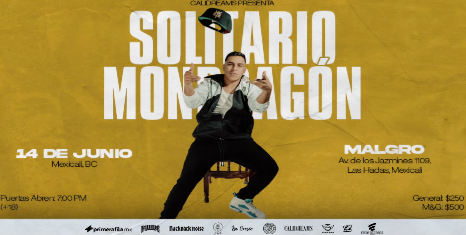 Solitario Mondragón en Mexicali 2025