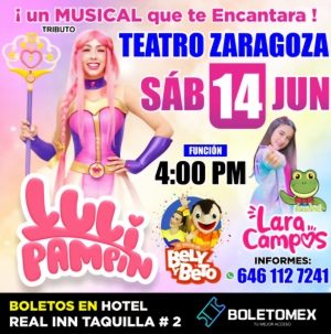 Tributo a Luli Pampín Lara Campos y Bely y Beto en Tijuana 2025