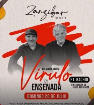 Alejandro García Virulo ft Rachid en Ensenada 2025