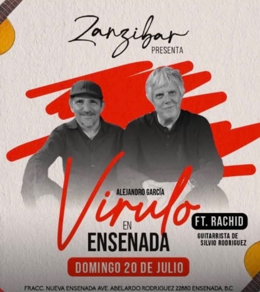 Alejandro García Virulo ft Rachid en Ensenada 2025