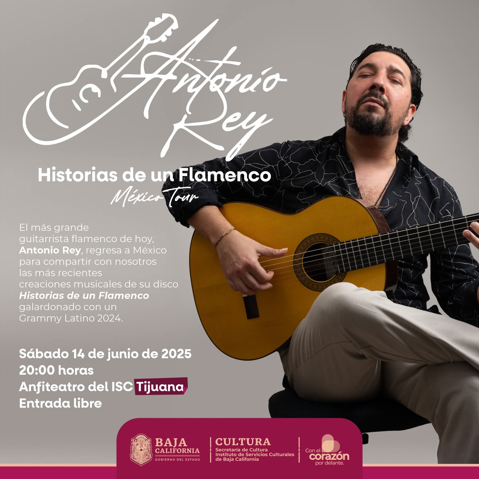 Antonio Rey en Tijuana 2025