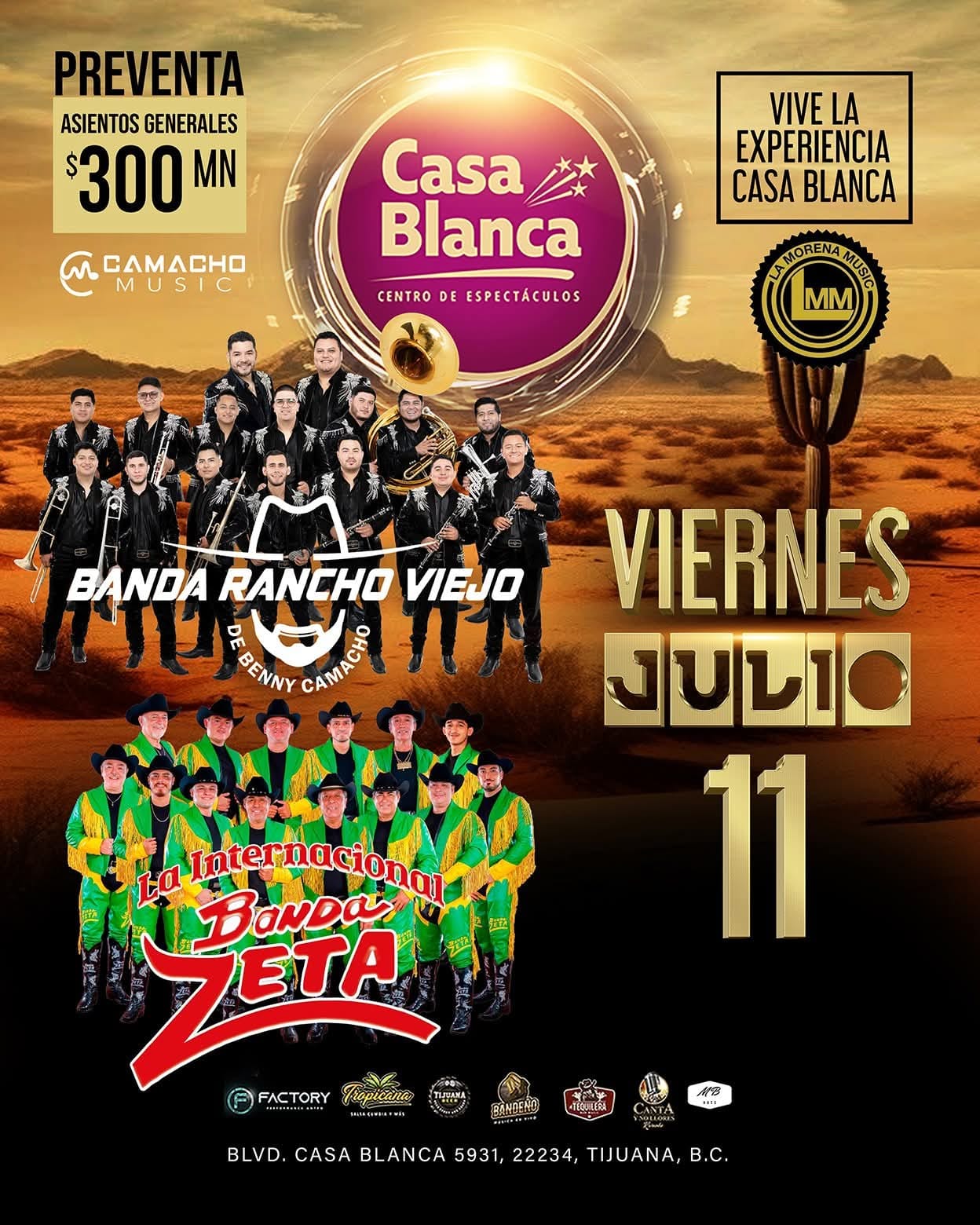 Banda Rancho Viejo en Tijuana 2025