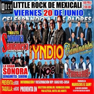 Celebra el Día del Padre con Grupo Yndio en Mexicali 2025