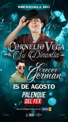 Cornelio & Crecer German en Mexicali 2025