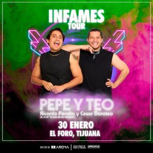 Infames Tour en Tijuana 2026