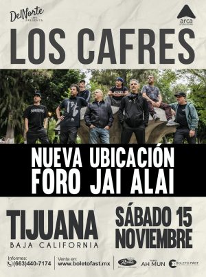 Los Cafres en Tijuana 2025