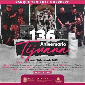 136 Aniversario Tijuana 2025