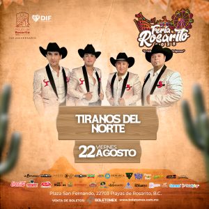 22 Tiranos del Norte en la Feria de Rosarito 2025
