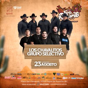 23 los Chavalitos y Grupo Selectivo en la Feria de Rosarito 2025